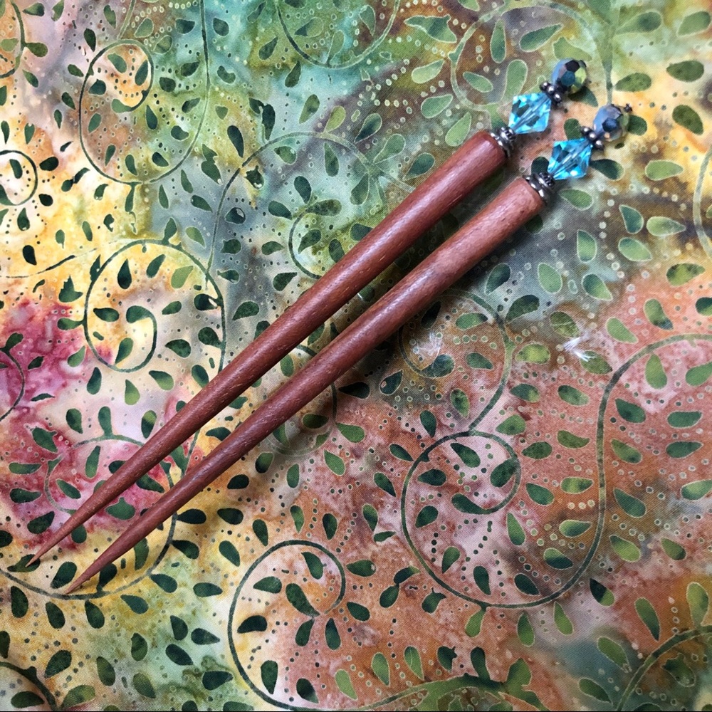 Hair Sticks by Fox of Sticks and Stones